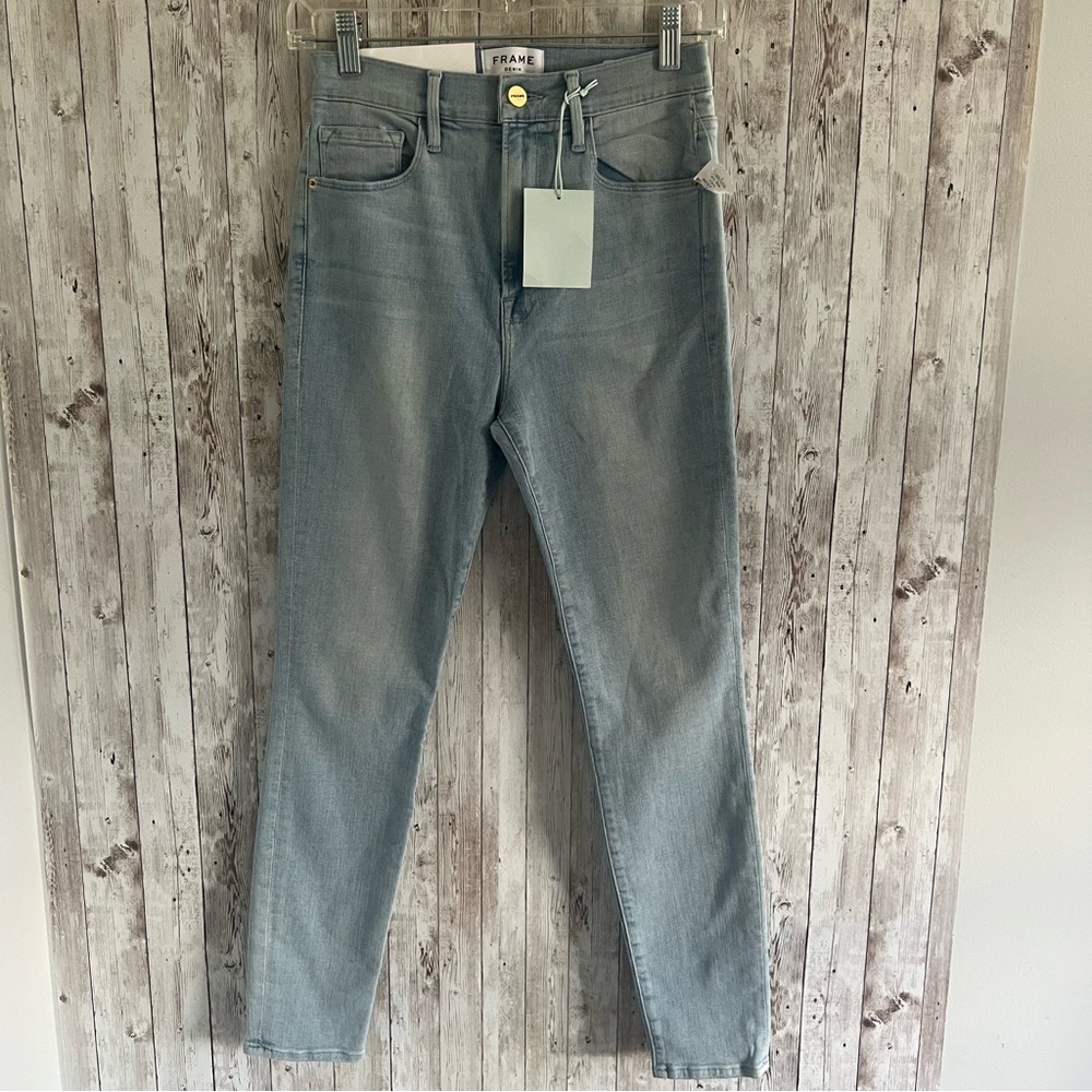 Frame Denim Women’s Ali High Rise Skinny Light Wash 27